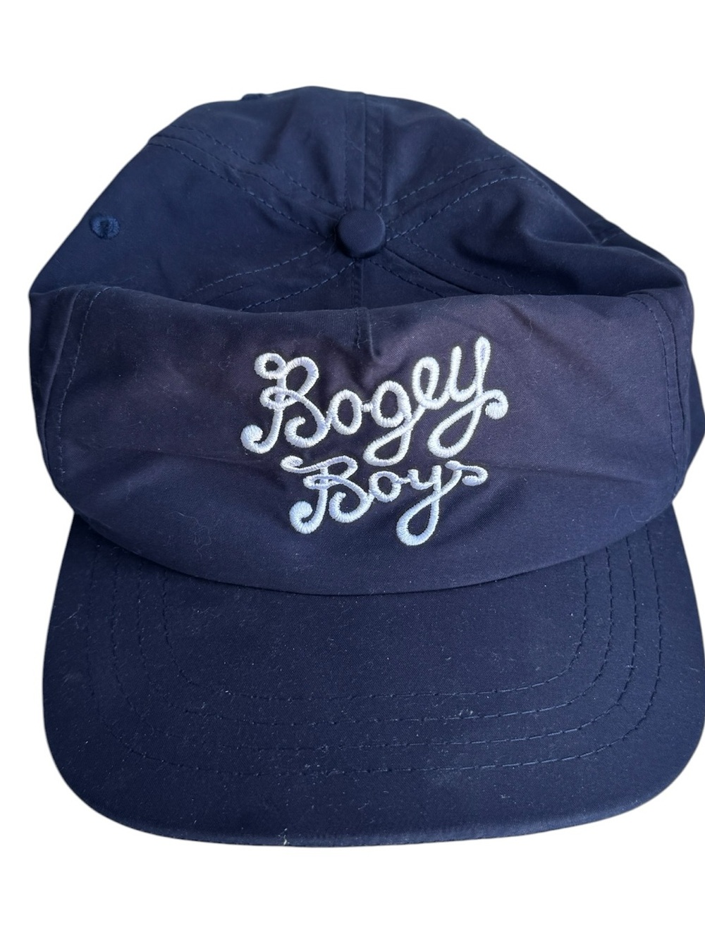 Bogey Boys Navy Embroidered Golf SnapBack Baseball Hat OS